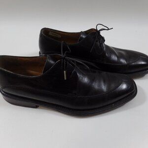 Mezlan Men Shoe Apron Tie Size 8M Black Oxford